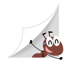 Cheerful Ants sticker #10306514