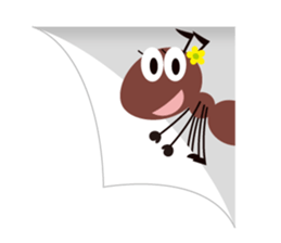 Cheerful Ants sticker #10306515