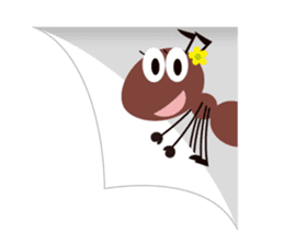 Cheerful Ants sticker #10306515