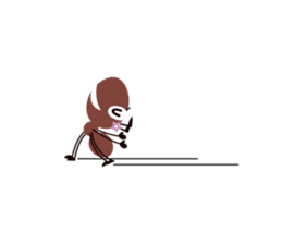 Cheerful Ants sticker #10306530