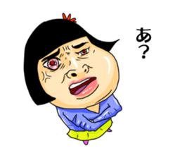 girl's mind TAEKO-chan2 sticker #10306584