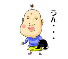 girl's mind TAEKO-chan2 sticker #10306585