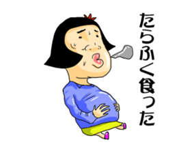 girl's mind TAEKO-chan2 sticker #10306605