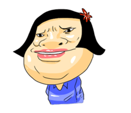 girl's mind TAEKO-chan2 sticker #10306611