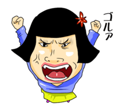 girl's mind TAEKO-chan2 sticker #10306617