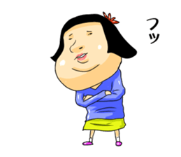 girl's mind TAEKO-chan2 sticker #10306622