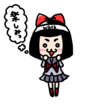 Powerful HA-Chan's sticker. sticker #10307292