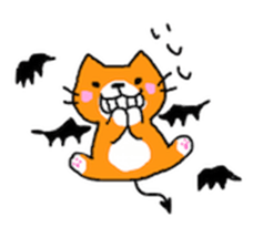 Sticker of healing cat sticker #10307309