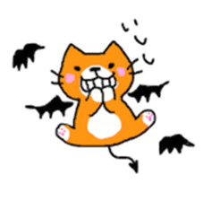 Sticker of healing cat sticker #10307309