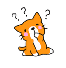 Sticker of healing cat sticker #10307328