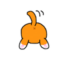 Sticker of healing cat sticker #10307343