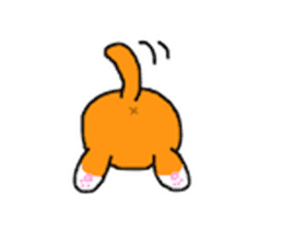Sticker of healing cat sticker #10307343