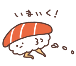 Maybe sushi. sticker #10307424