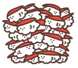 Maybe sushi. sticker #10307444