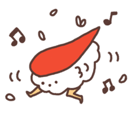 Maybe sushi. sticker #10307450