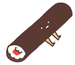 Maybe sushi. sticker #10307455