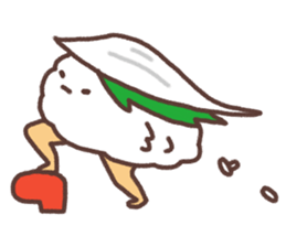 Maybe sushi. sticker #10307457