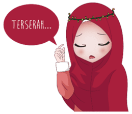 Kartun Muslimah sticker #10307841
