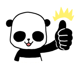 Mu Tu the Friendly Panda sticker #10308305