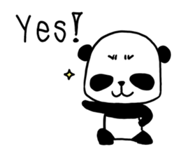 Mu Tu the Friendly Panda sticker #10308308