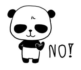 Mu Tu the Friendly Panda sticker #10308309