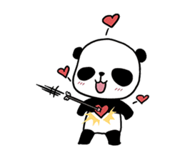 Mu Tu the Friendly Panda sticker #10308316