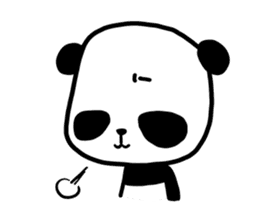 Mu Tu the Friendly Panda sticker #10308320