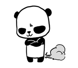 Mu Tu the Friendly Panda sticker #10308321