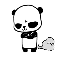 Mu Tu the Friendly Panda sticker #10308321