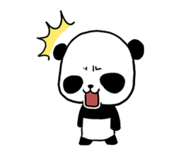 Mu Tu the Friendly Panda sticker #10308325