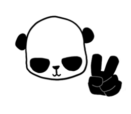 Mu Tu the Friendly Panda sticker #10308326