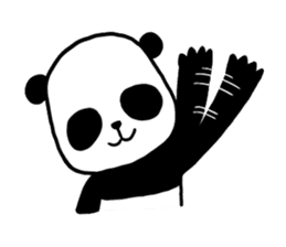 Mu Tu the Friendly Panda sticker #10308342
