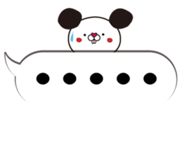 A small mouse and loud blowoff sticker #10308627