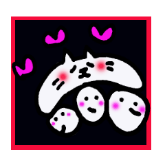 Marupotchi and neko cat