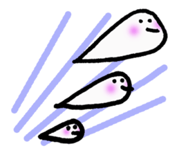 Marupotchi and neko cat sticker #10309074