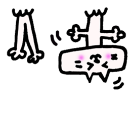 Marupotchi and neko cat sticker #10309076