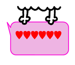 Marupotchi and neko cat sticker #10309084