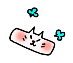 Marupotchi and neko cat sticker #10309086