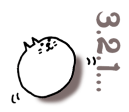 Marupotchi and neko cat sticker #10309090