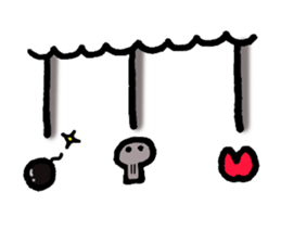 Marupotchi and neko cat sticker #10309092