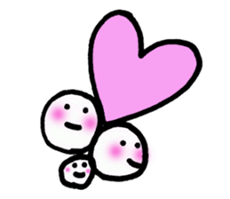 Marupotchi and neko cat sticker #10309095