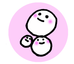 Marupotchi and neko cat sticker #10309101