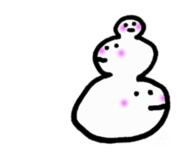 Marupotchi and neko cat sticker #10309106