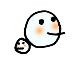 Marupotchi and neko cat sticker #10309107