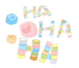 Marshmallow sweet & fun 2.0 sticker #10309606