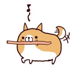 lazy shiba vol.5 sticker #10309722