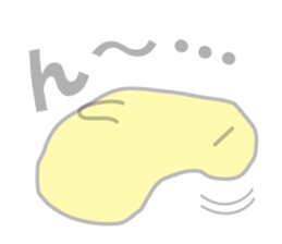 Yellow Translucent sticker #10309931