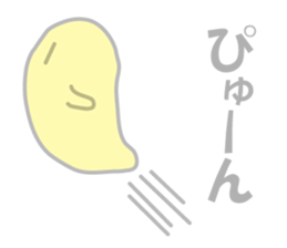 Yellow Translucent sticker #10309947