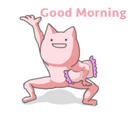 the robust cat sticker #10310009