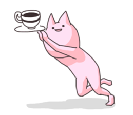 the robust cat sticker #10310019